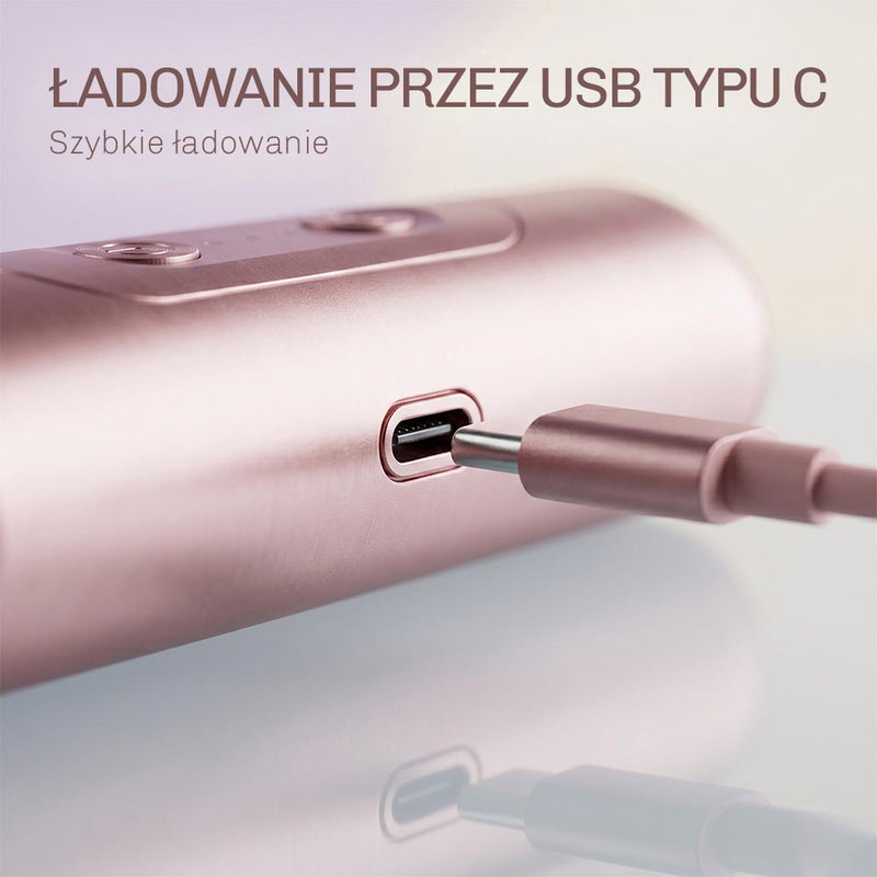 Trymer 2 w 1 do twarzy i ciala z podwojnym systemem ostrzy