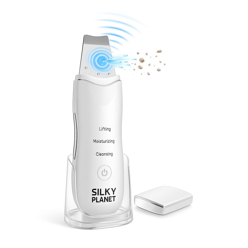 Ultraschall Peeling Gerät IVEA – porentiefe Gesichtsreinigung, sanfte Exfoliation für glattere, strahlende Haut.